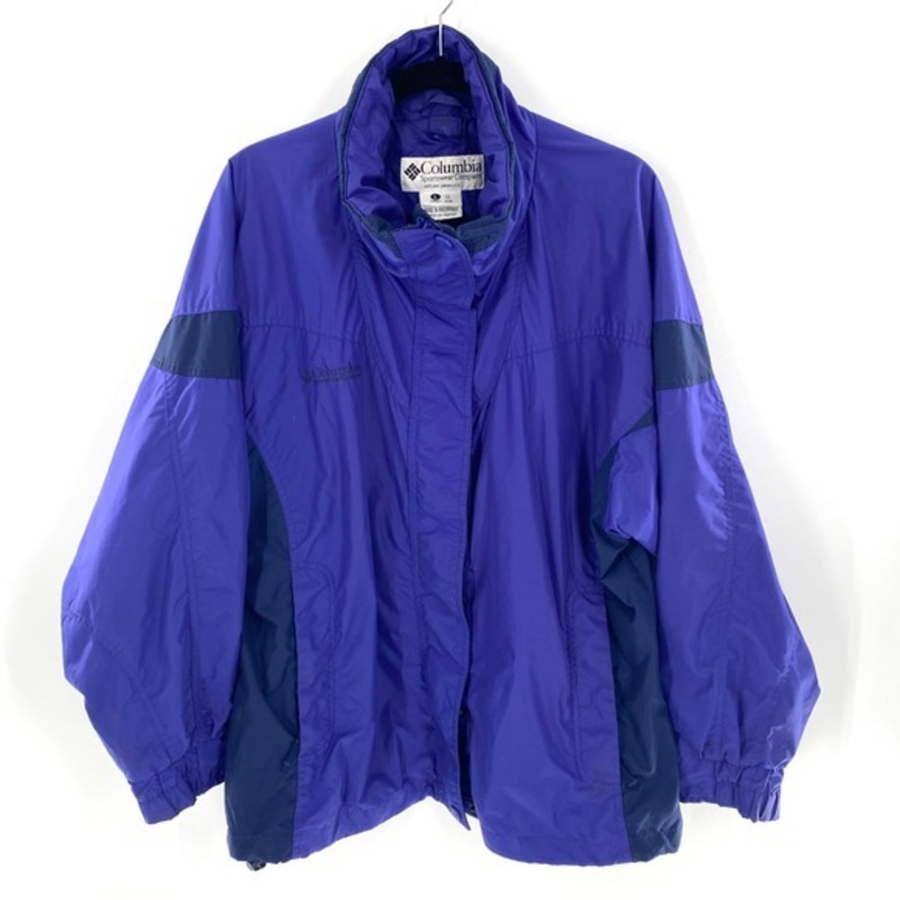 Columbia Bugaboo Women's Purple Winter‎ Ski Snowboard Jacket Full Zip Size L